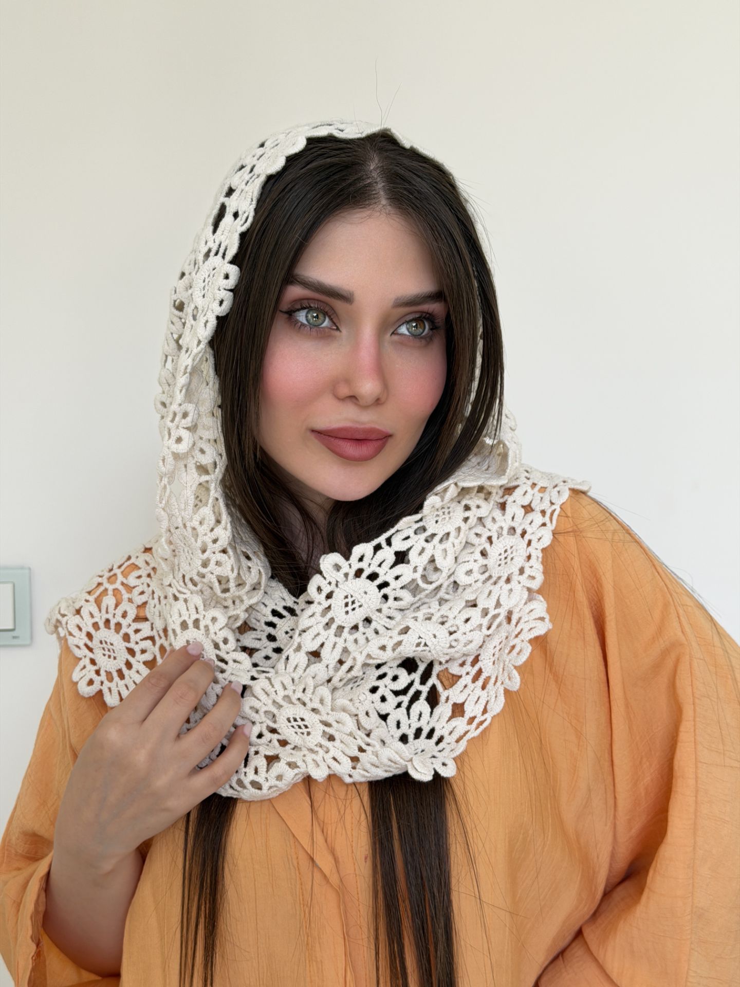 شال قلاب بافی چهار فصل