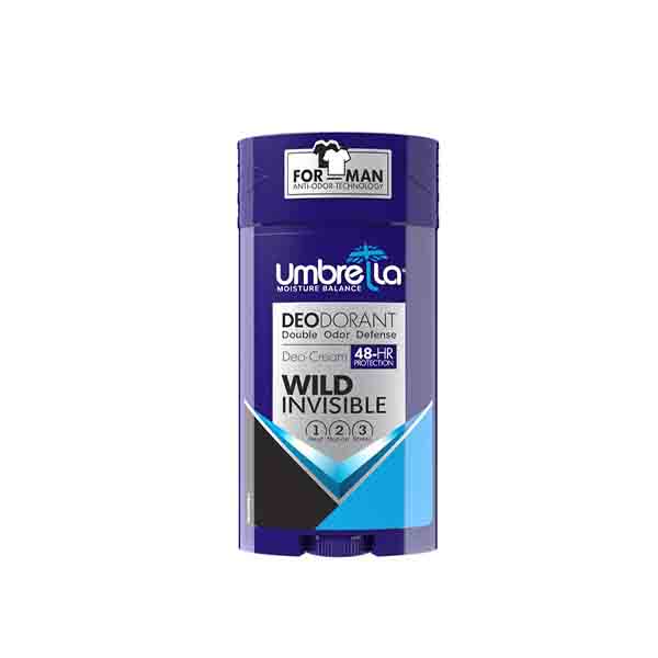 مام دئودورانت واید سرمه ای مردانه آمبرلا - Wild Invisible Umbrella