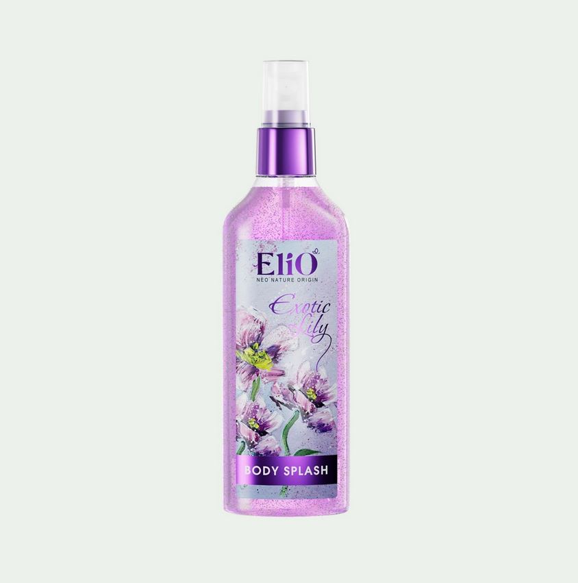 بادی اسپلش زنانه گلیتری الیو مدل Exotic Lily حجم 200 میلی لیتر