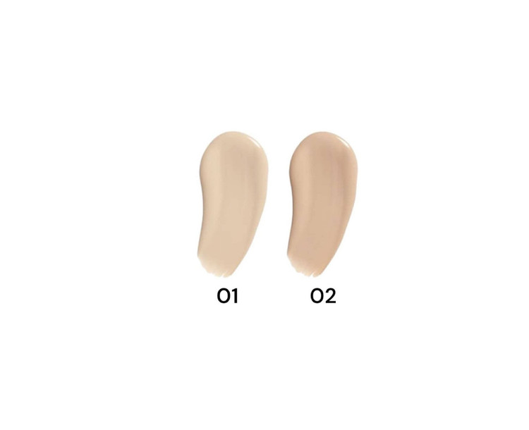 ضد آفتاب رنگی پیکسل با Spf50 مناسب پوست چرب و جوش دار حجم 50 میلی لیتر در 2 تنوع رنگی