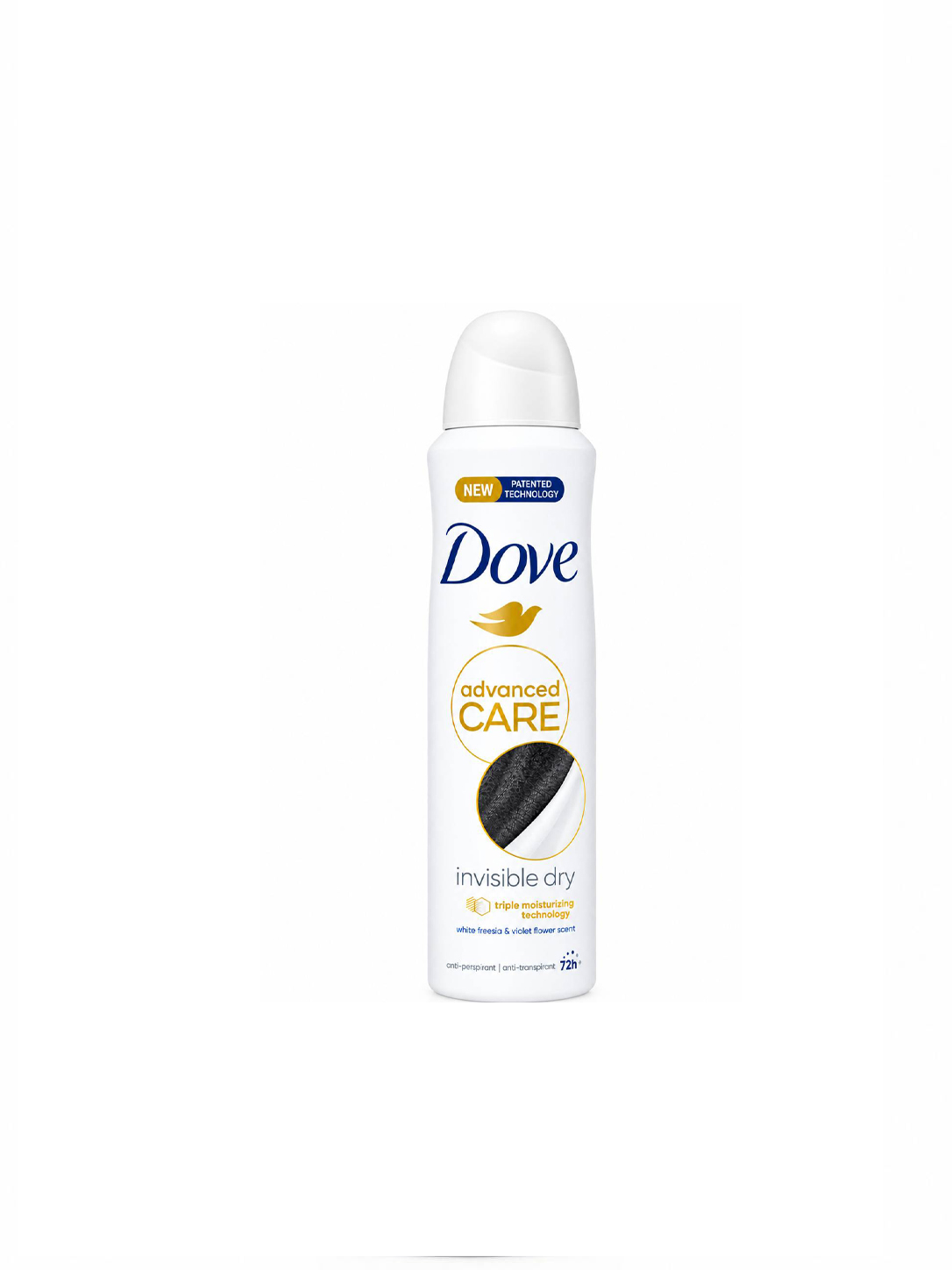 اسپری ضدتعریق داو DOVE اورجینال مدل Advanced Care invisible dry حجم250 میل