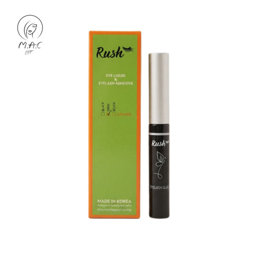چسب مژه مصنوعی راش مدل قلمی RUSH ضد حساسیت حجم ۷ گرم