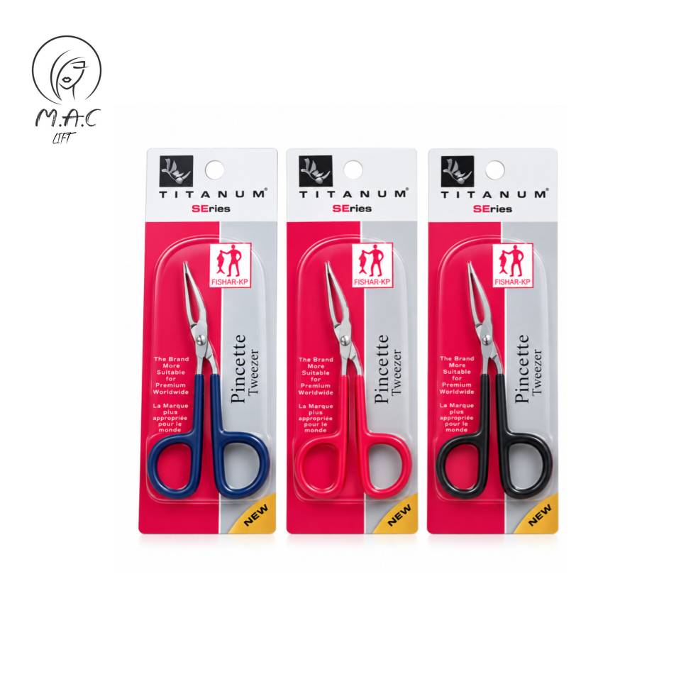 موچین تیتانیوم Titanum مدل Pinzette Tweezer با ارسال رنگ رندوم