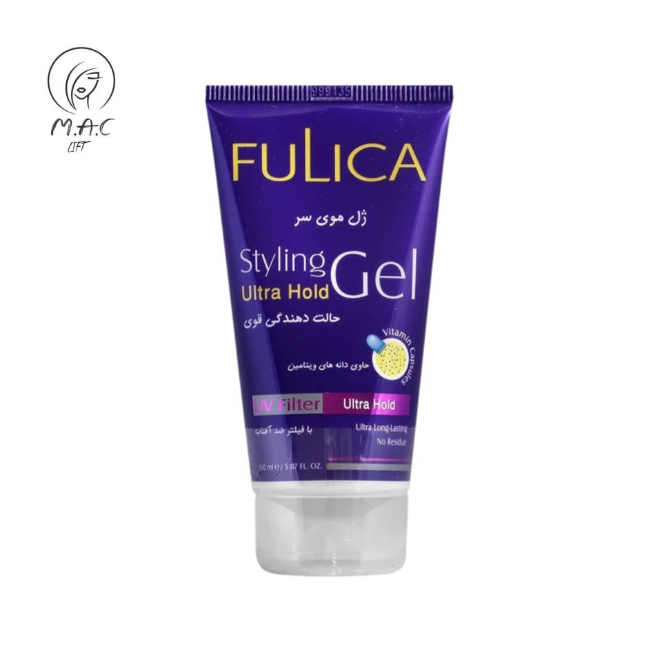 ژل مو خشک فولیکا مدل Ultra Hold حجم 150 میلی‌لیتر