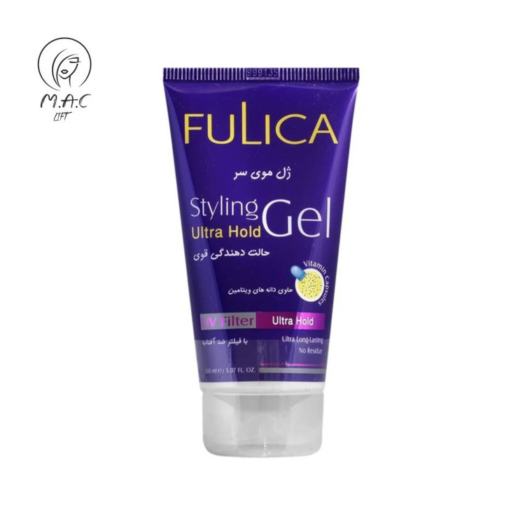 ژل مو خشک فولیکا مدل Ultra Hold حجم 150 میلیلیتر