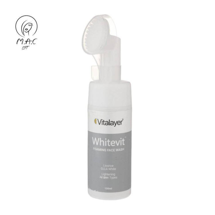 فوم شستشوی صورت ویتالیر مدل وایت ویت Whitevit ویتالیر 200میل