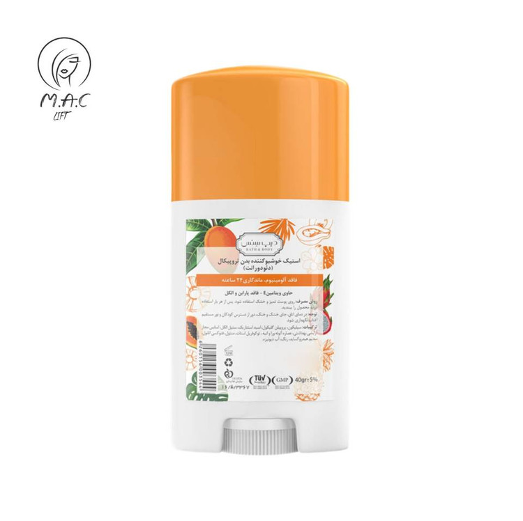 استیک دئودورانت دیپ سنس مدل Tropical Fruits حجم 40 گرم