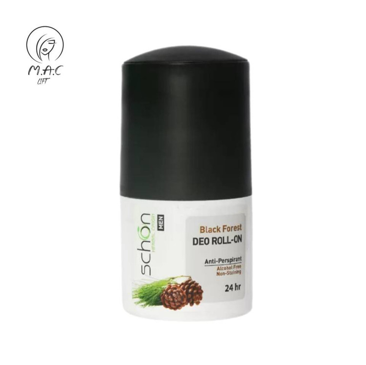 مام رول مردانه شون مدل بلک فارست Black forest حجم ۵۰ میلیلیتر(باضمانت اصل و اورجینال)