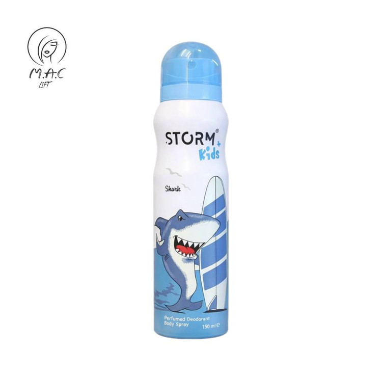 اسپری بدن بچگانه استورم در 4 تنوع حجم 150 میل Storm Kids (باضمانت اصل و اورجینال)
