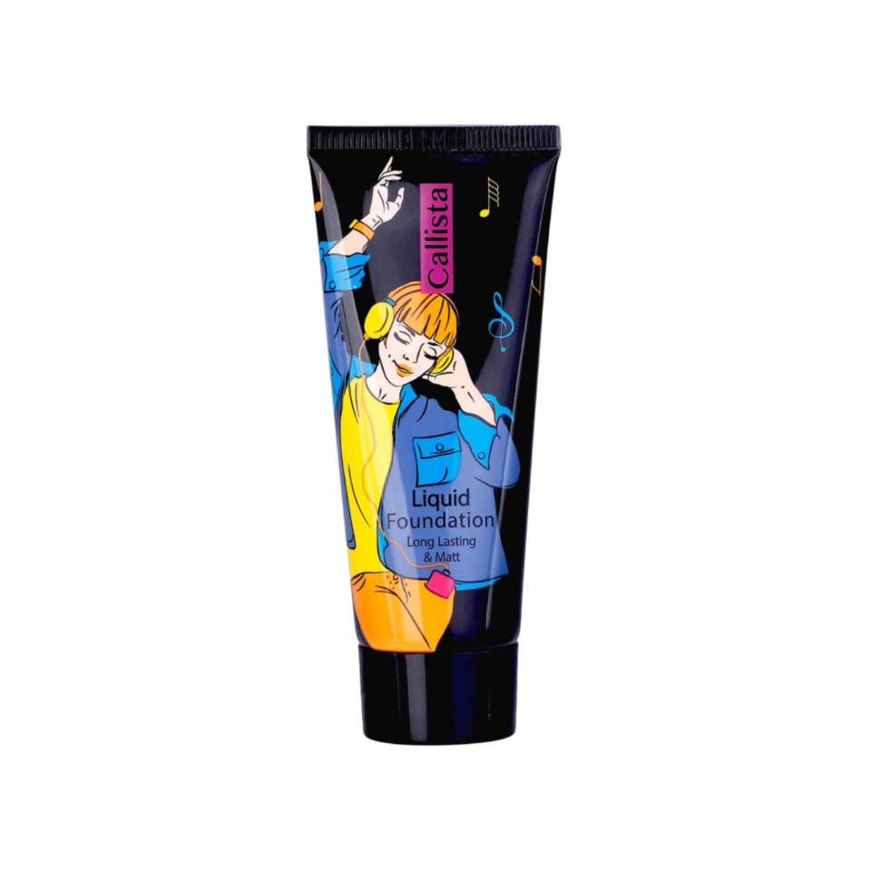 کرم پودر مات کالیستا مدل Long Lasting مناسب انواع پوست حجم 35 میلی لیتر